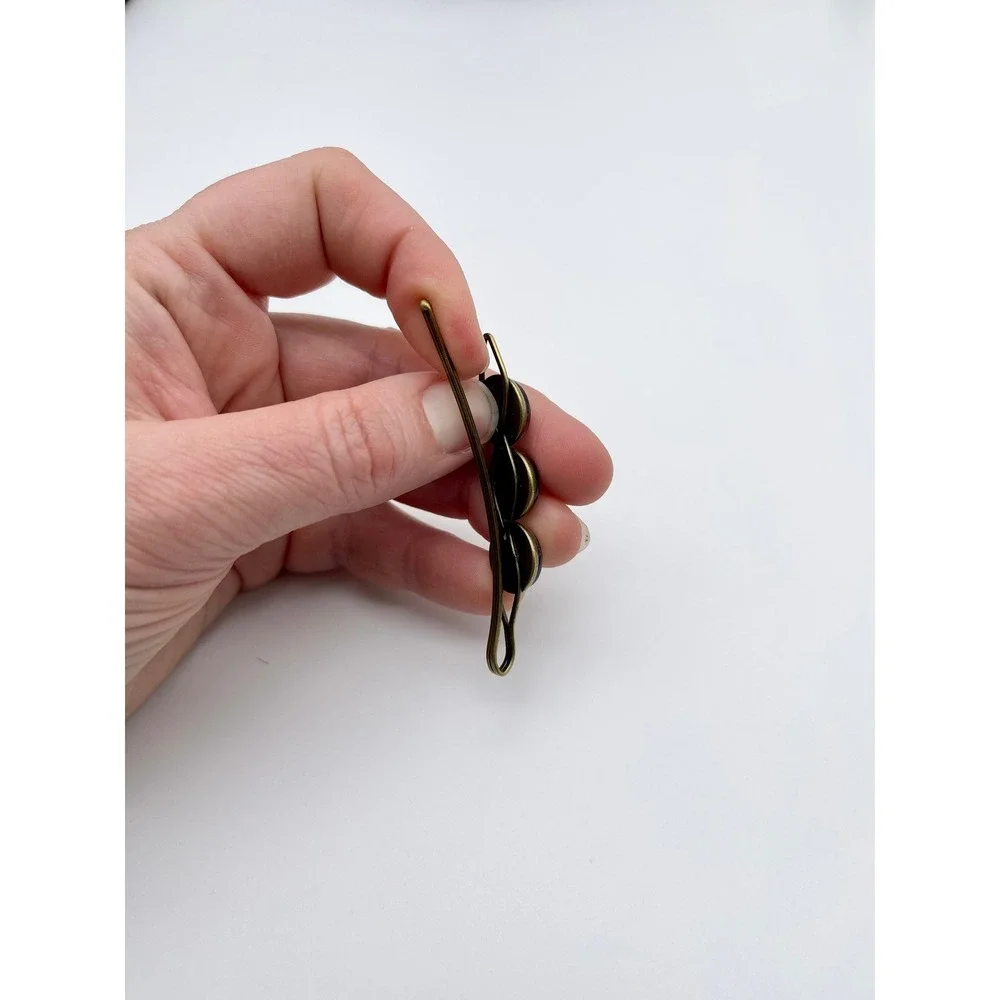 Acrylic Paint Skin Jewelry Hair Clip